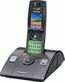 Радиотелефон Dect Panasonic KX-TCD825ruT (титан)